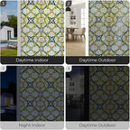 3D Stained Glass Window Film, Decorative Window Privacy Film - Image 6