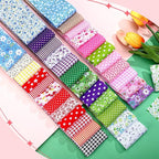 Hosuly 40 Pcs Multicolor Cotton Jelly Fabric - Image 3