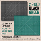 U.S. Art Supply 36" x 48" Self-Healing Cutting Mat 5-Ply - Image 3
