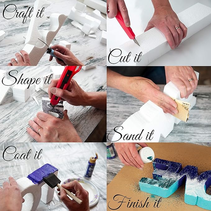 Silverlake 11x17x7 Craft Foam for Styrofoam Block Projects - Image 4