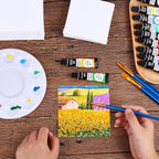 ESRICH Small Canvases for Painting 6x6 inch, 12 Pack Canvas Boards Cotton - Image 6