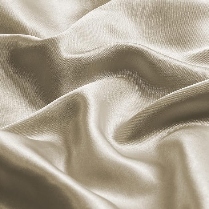 BEDELITE Satin Body Pillow Cover, Super Soft and Cooling Body Pillow Pillowcase - Image 3