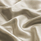 BEDELITE Satin Pillowcase with Zipper, Taupe King Size Pillow Cases Set of 2 - Image 3