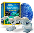 National Geographic Glow-in-The-Dark Dinosaur Skeleton Model Building Kit – by BlueMarbleToys
