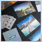 Clabby 36 Sheets Holographic Sticker Paper A4 Vinyl Holographic Laminate Sheets - Image 5