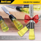 HURRICANE 4 Piece Wood Chisel Set - Image 7