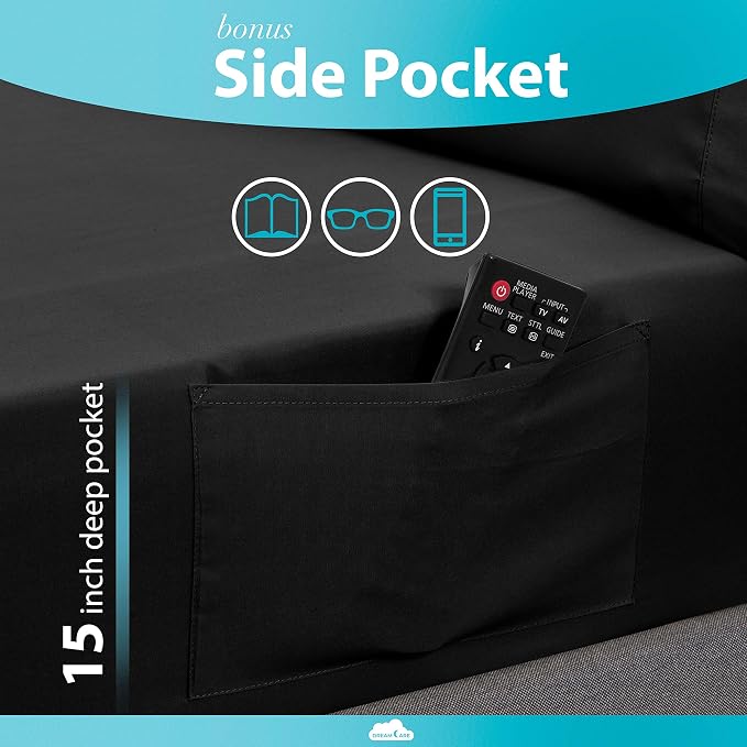DREAMCARE King Fitted Sheet Only - Image 3
