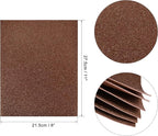 uxcell Brown Shiny EVA Foam Sheets 11 x 8 Inch 2mm Thick - Image 2
