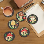 Bulerrylulu 6 Pcs Diamond Painting Coasters Kits - Image 5