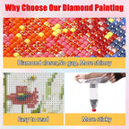 Ausanrl Wild Flowers Square Diamond Painting Kits - Image 4