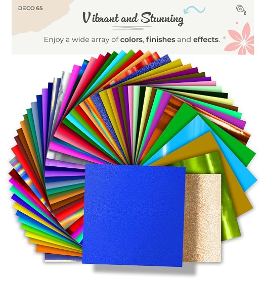 VViViD DECO65 Suede Brilliant Blue Permanent Adhesive Craft Vinyl - Image 5