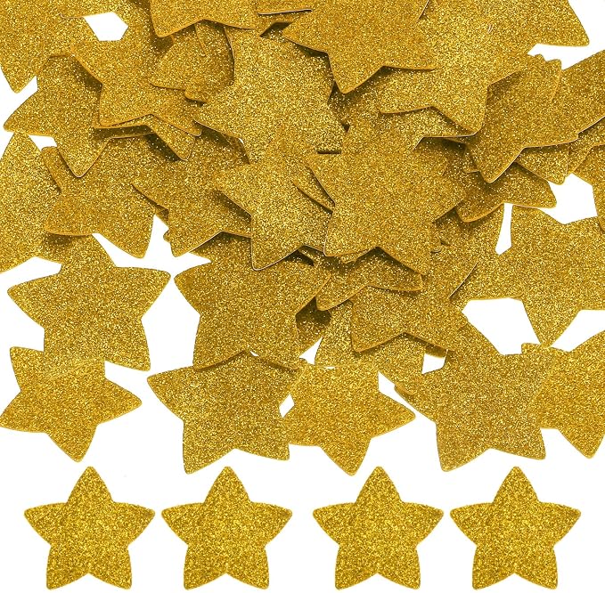 PATIKIL 2.2"x2.2" Star Foam Stickers by PATIKIL