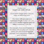 100% Cotton Fabric by the Yard – Turkish Quality Quilting & Sewing Fabric - Image 4