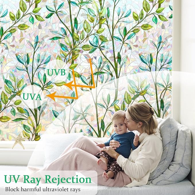 Stained Glass Window Film Decorative - Image 4