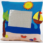 Fun Express Throw Pillow Covers, Cotton Square, - Image 3