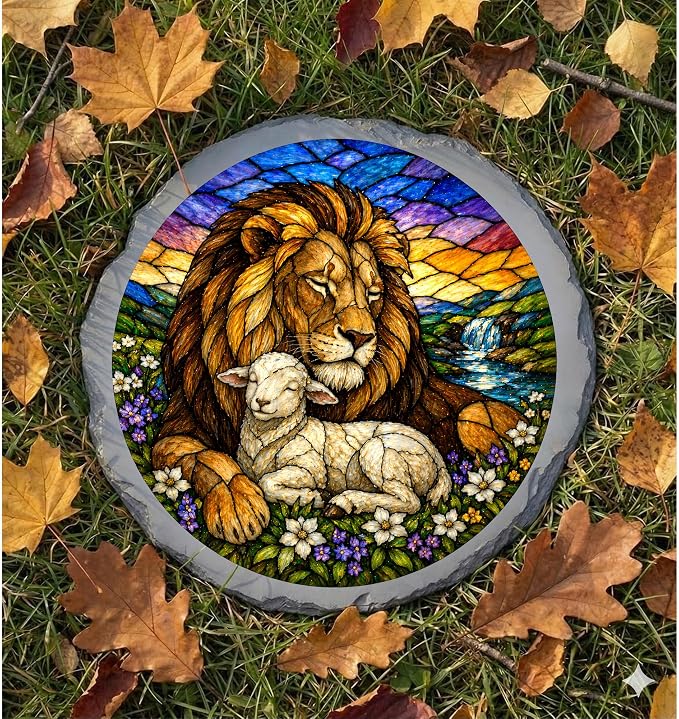 Magnolia Garden 10-Inch Lion and the Lamb - Image 6