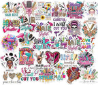 30PCS Hairstylist Stickers Pack – Waterproof Vinyl Hair Stylist & Salon Quotes by TinymalsDesign