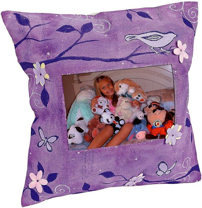 Fun Express Throw Pillow Covers, Cotton Square, - Image 2