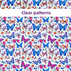 Printed TPU Jelly Faux Leather Roll, 11.8 x 47.2 Inch Transparent Clear Jelly - Image 3