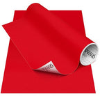 VViViD DECO65 Suede Red Permanent Adhesive Craft Vinyl by VVIVIDVINYL