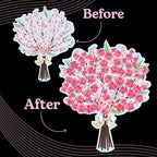 Unwynd Poke Art Cherry Blossom Flower Bouquet | Mess-Free Arts and Crafts - Image 7