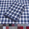 Pico Textiles 25 Yards Bolt Blue Tartan Plaid Flannel Fabric by PicoTextiles
