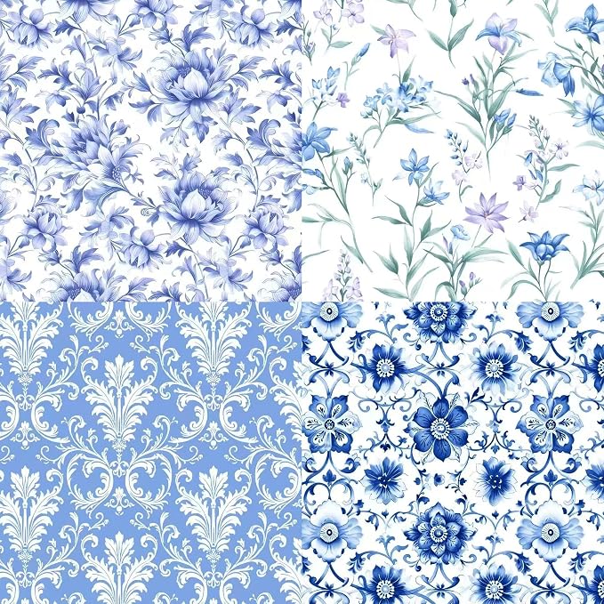 HANPATQUI 200PCS 4 x 4 inch 100% Cotton Fat Quarters Fabric - Image 4