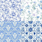 HANPATQUI 200PCS 4 x 4 inch 100% Cotton Fat Quarters Fabric - Image 4