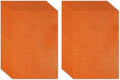 PATIKIL Orange Shiny EVA Glitter Foam Sheet 11 x 8 Inch 2mm Thick by PATIKIL