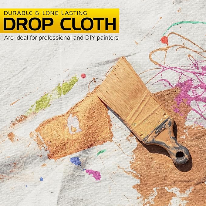 Utopia Drop Cloth Washable and Reusable Drop Cloth - Image 4