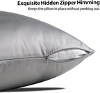 2 Pack Cooling Pillow Cases, Viscose Derived from Bamboo Pillow Protectors - Image 3