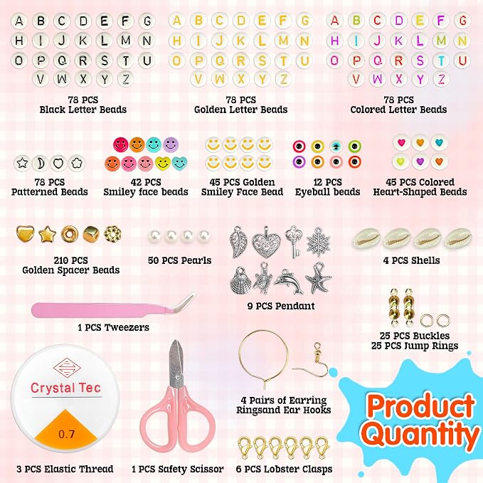 LINAYE 20000 PCS Clay Beads Kit - Image 3
