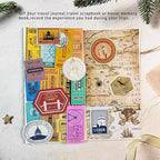 Prstincol 300 Pcs Vintage Travel Stickers Ticket Stickers - Image 4