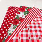 Cotton Fabric DIY Making Supplies Quilting Patchwork Fabric Fat Quarter Bundles - Image 3