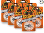 Gorilla Tough & Clear; Double Sided Mounting Tape; Weatherproof; 1" x 60"; by Gorilla