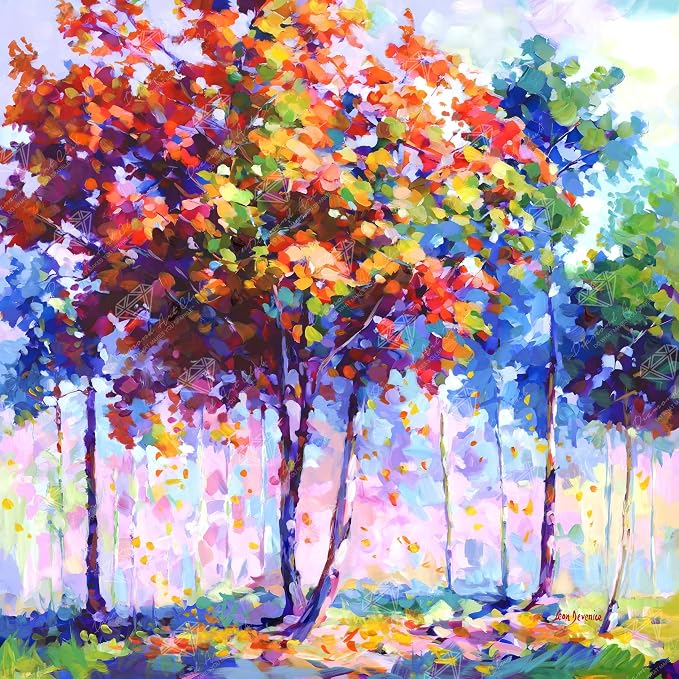 DIAMOND ART CLUB Shades of Solitude Diamond Painting Kit, Fun DIY Crafts by DIAMONDARTCLUB