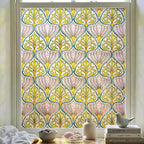 3D Stained Glass Window Film, Decorative Window Privacy Film by ADDHERES