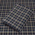 Pico Textiles 15 Yards Bolt Tan and Blue Tartan Plaid Flannel Fabric by PicoTextiles