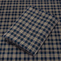 Pico Textiles 20 Yards Bolt Tan and Blue Tartan Plaid Flannel Fabric by PicoTextiles