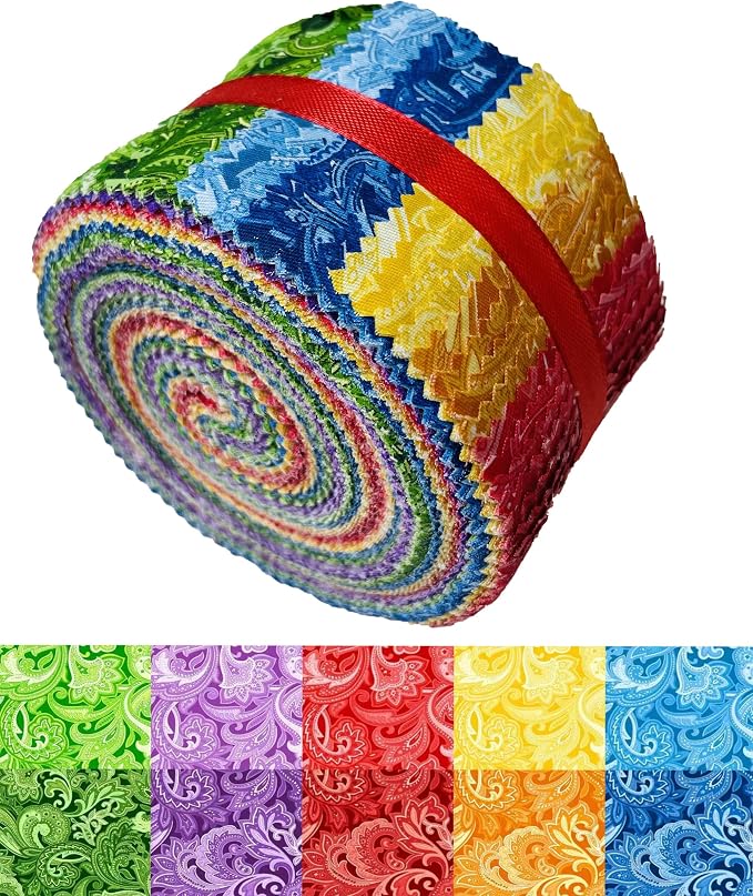 Jelly Roll Fabric by Unknown