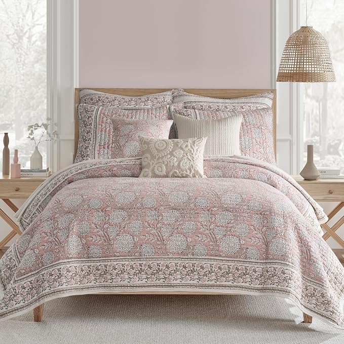 Levtex Home Adare Blush Reversible King/Cal King Quilt Set by LevtexHome