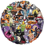50 Pieces Halloween Themed Transparent Stickers - Image 7