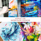 Zenacolor - Paper Palette Pad - 50 Removable and Disposable Sheets - Image 5