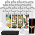 Joyclub 25 Pack 20 oz Sublimation Tumblers Bulk Sublimation Blanks by Joyclub