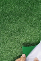 Allgala 12 Pack Glitter EVA Foam Paper 8 x 12inch Sheets-Green Color by Allgala