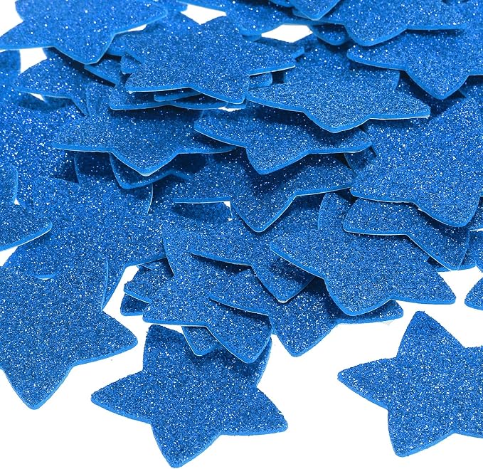 PATIKIL 1.8"x1.8" Star Foam Stickers - Image 3