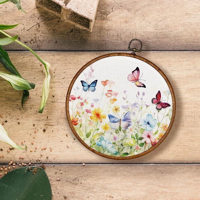 KSDUT Spring Floral Botanical Wall Decor Art - Image 4