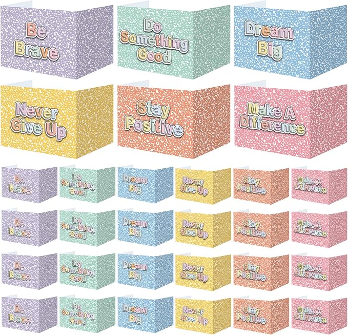 Honoson 24 Pcs Bulk Inspirational Privacy Folders by Honoson