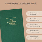 Intelligent Change The Five Minute Journal, Original Daily Gratitude 2025 - Image 2