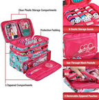 SINGER Sewing Accessories Organizer – Double Layer Portable Sewing Storage Bag - Image 4